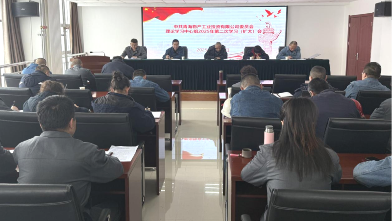 工投公司黨委召開理論學(xué)習(xí)中心組2025年第二次學(xué)習(xí)(擴(kuò)大)會