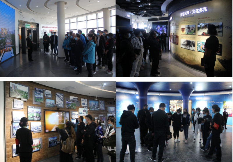 三建公司、現(xiàn)代物流公司黨支部聯(lián)合開展“參觀愛國教育基地，弘揚愛國主義精神”活動